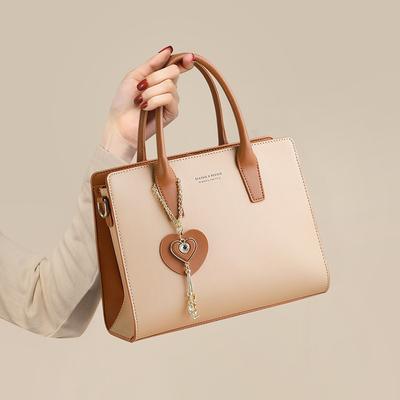 Handbag Bag New Leather Women's Bag Crossbody Shoulder Tote Bag Versatile High-end Light Luxury Mother Bag