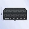 A03Z-Car Anti Slip Pad Dashboard PVC Non-Slip Mat Phone Sunglasses Holder Temporary Parking License Plate Auto Accessories