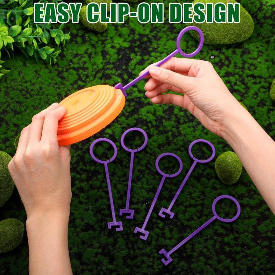 10 Stück Tontaubenhaken Schwerlast Witterungsbeständiger Kunststoff Tontaubenhalter Outdoor Schießübung Hängender Zielaufhänger