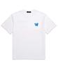 Wissi W Printing Logo Short Sleeve T-Shirt (Ws012) White