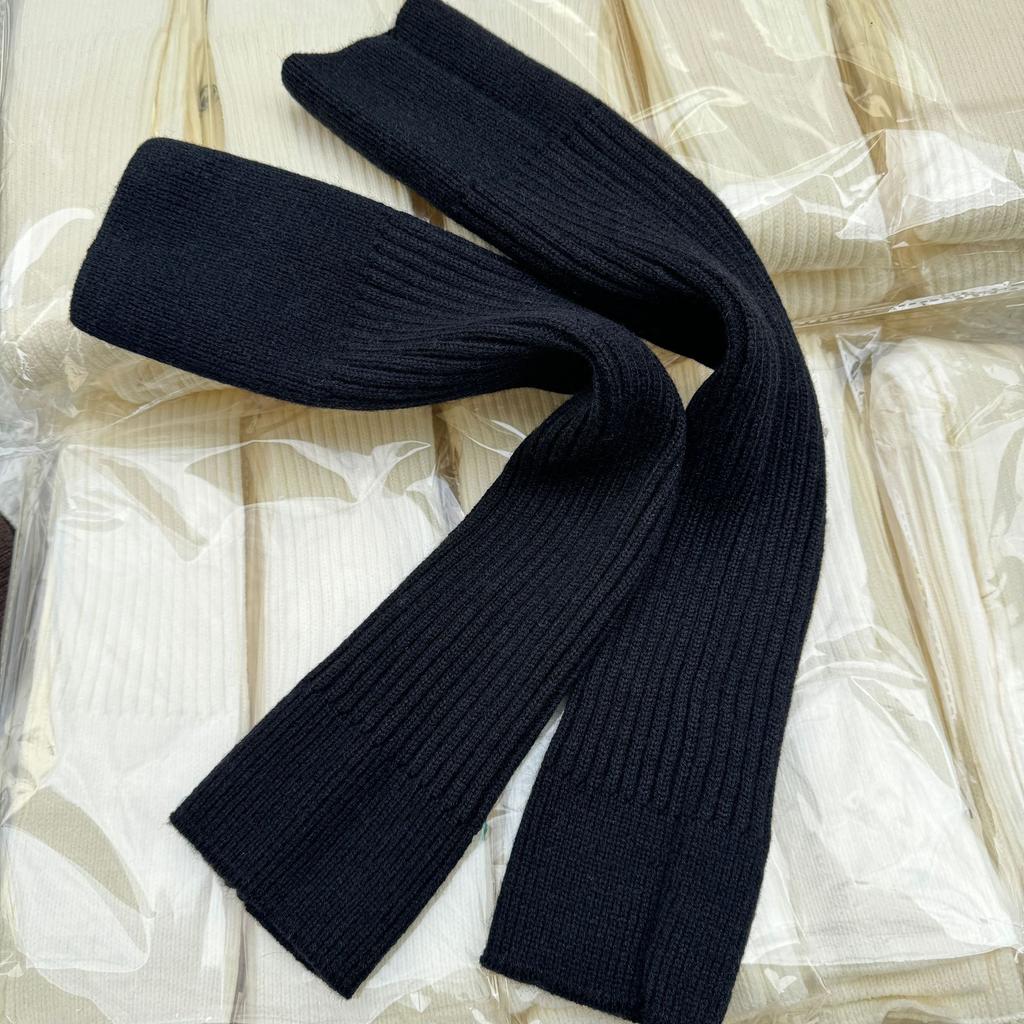 Long Socks For Women Stirrupped Leg Warmers Autumn Winter Over Knee Boot Cuffs Girl Knitted Over-the-calf Leggings Socks