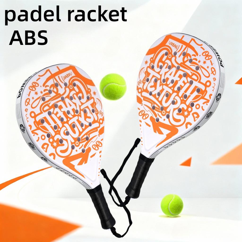 Beginner Padel Racket Made of ABS Material, Lightweight with Strong Rebound, Entry-level Friendly Paddle Tennis Racket