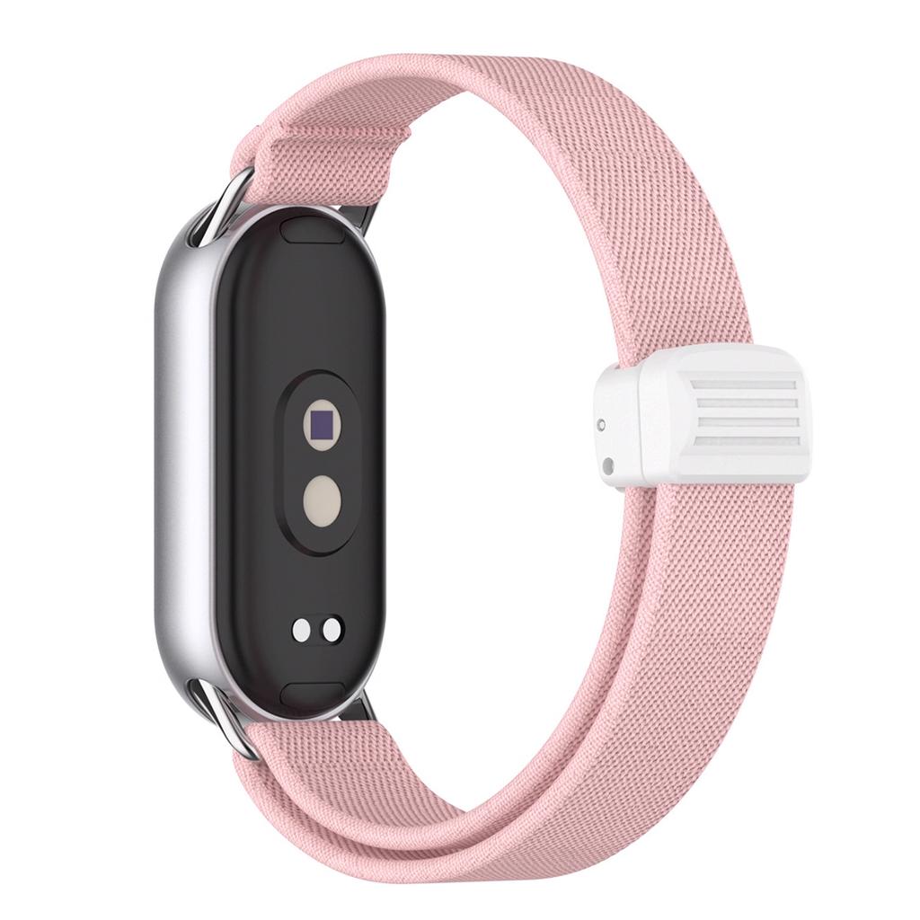 Elastic Nylon Band For Xiaomi Band 10/9/8 Magnetic Braided Sport Band For Miband 10 9 8 NFC Smartwatch Replacement Bracelet