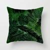 Summer Tropical Floral Cushion Cover Home Decor Office Sofa Pillowcase Green Plant Throw Pillowcase