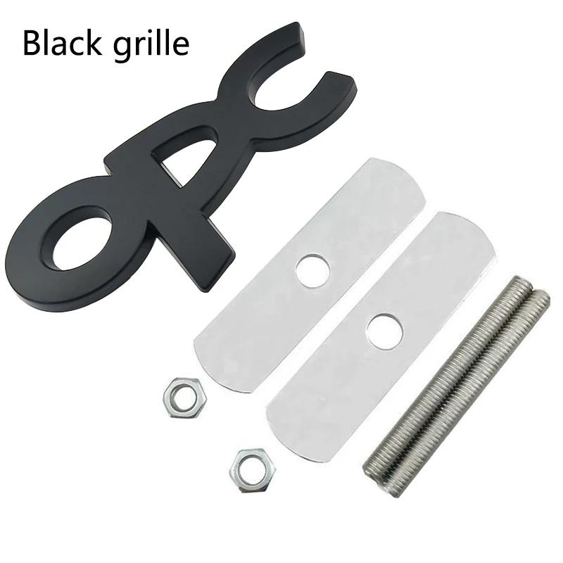 3D Chroom OPC Metaal Voorgrille Embleem Badge Sticker Accessoires Stickers Voor Zafira Astra Vectra Auto Styling