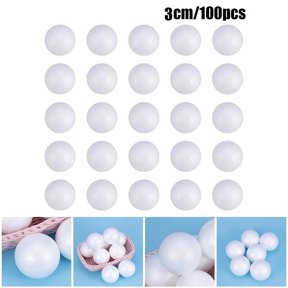 100 stuks Massieve Schuimbal Polystyreen Ballen Project Rond Boom