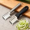 4-in-1 Stainless Steel Scallion Slicer & Shredder Multi-Function Kitchen Tool for Julienne Ginger Ergonomic Rust-Proof Essential for Chopping Slicing