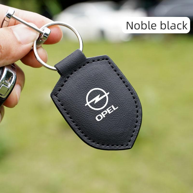 Kožený Klíčenka Kroužek na Klíče Dekorace Příslušenství Pro Opel Astra Insignia Vivaro Corsa Mokka Zafira Vectra OPC Vauxhall Meriv