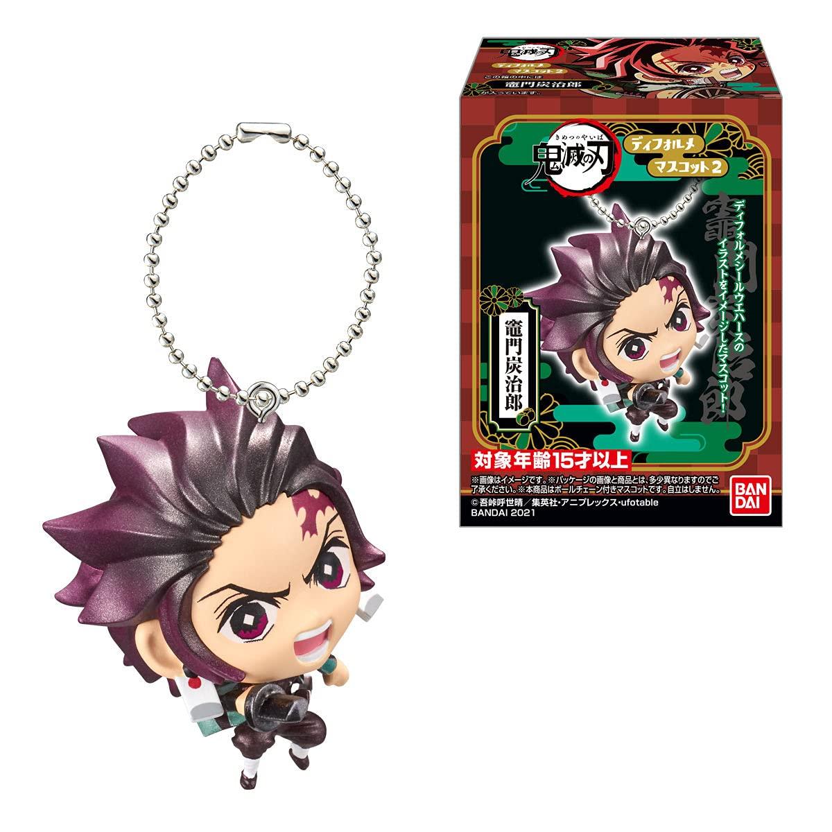 

Убийца демонов: Kimetsu no Yaiba Deformed Mascot 2 [Набор из 5 типов (полный полный)] Бандайская конфетная игрушка