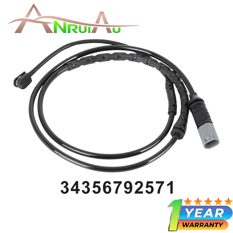 New 2PCS Front & Rear Brake Pad Wear Sensor 34356792568 34356792571 For 2010– BMW X5 E70 E71 E72 F15 F16 G05 G06
