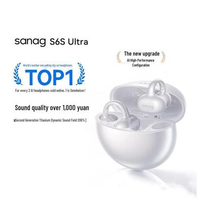 Saina S6S Ultra Open-Ear AI Bluetooth Headset