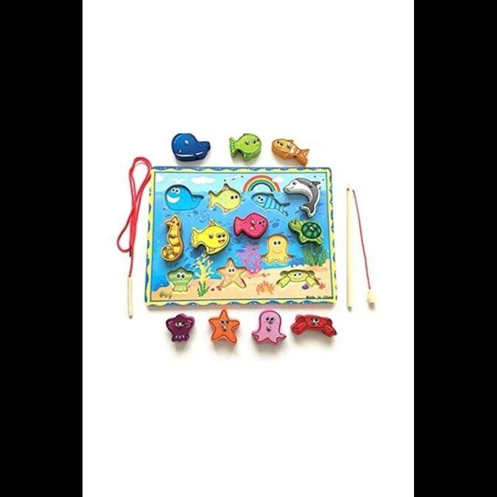 

Ahşap Balık Tutma Oyunu Ipe Dizme Bul Tak Eğitici Oyun