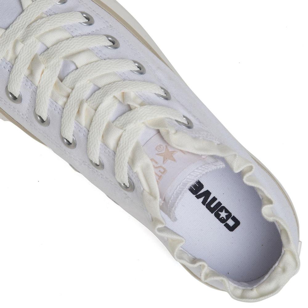 Converse All Star Plts Frill Slip Ox Pure W Dusty Bg 31315110 Pure W Dusty Bg