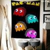 Pac-Man A Wall Hanging Printed Fabric Blanket Decorative Tapestries for Bedroom Living Room Home Decor