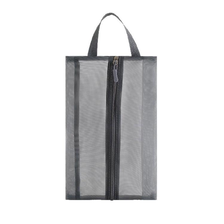 Multifunctional Travel Shoe Bag Water Resistant Nylon Fabric With Ventilated Meshes For Gym Gears And Clothes Organization