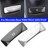 For Mercedes Benz C E GLK CLS Class W204 W212 X204 W218 LHD Car Handbrake Switch Parking Cover Brake Lever Handle Sticker Auto