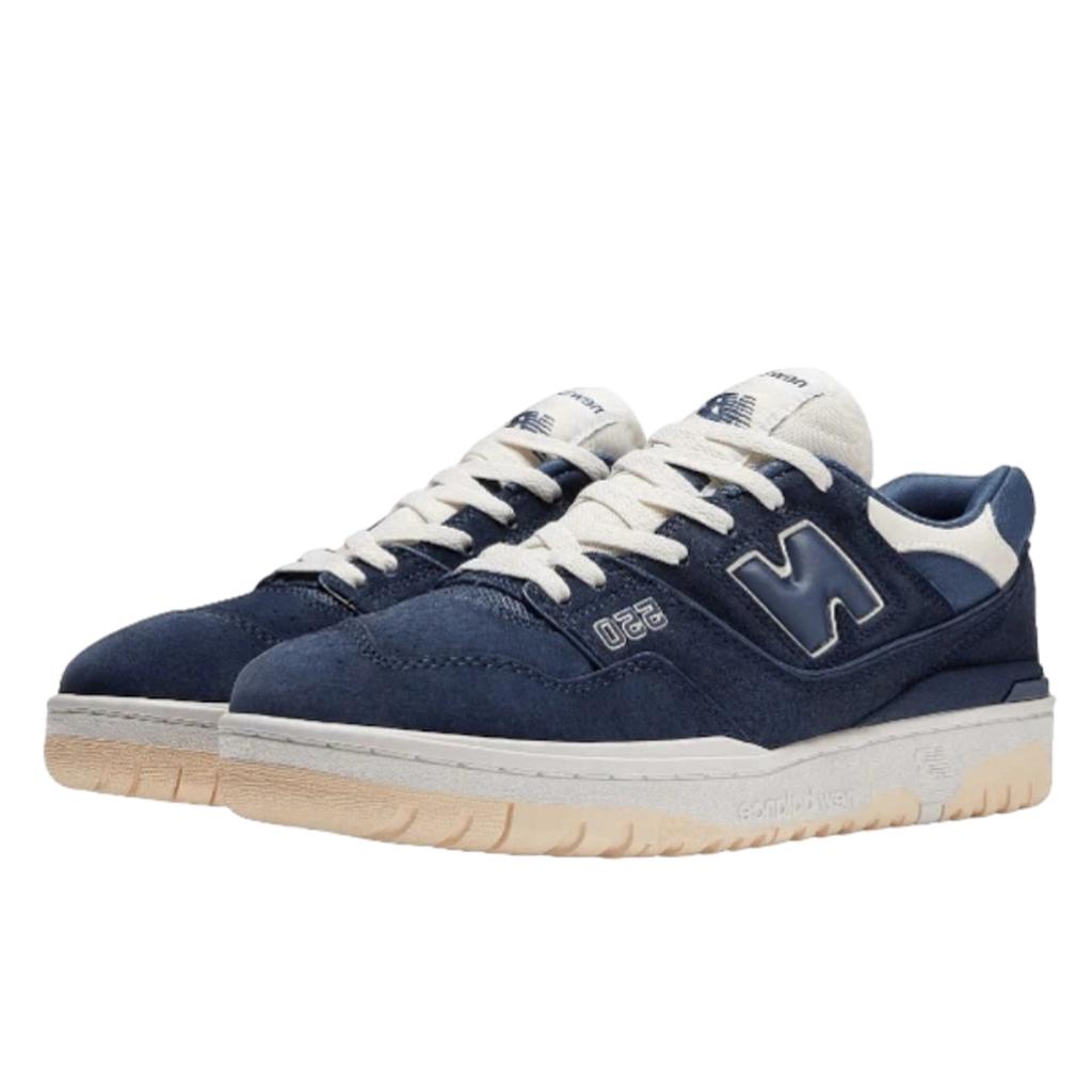 New Balance 550 Natural Indigo Suede