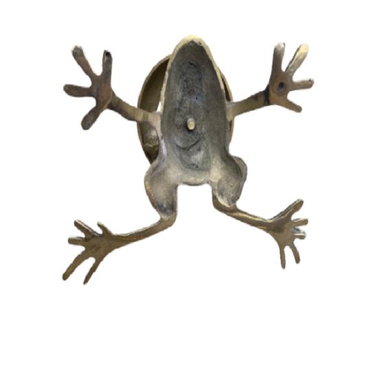 Bell Brass Frog Desk Table Antique Nautical Calling Reception Counter Office Bell