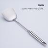 304 Stainless Steel Kitchen Utensil Set: Hollow Handle Spatula, Slotted Spoon, Frying Pan Spatula, Flour Sieve, Soup Spoon, Rice Spoon.