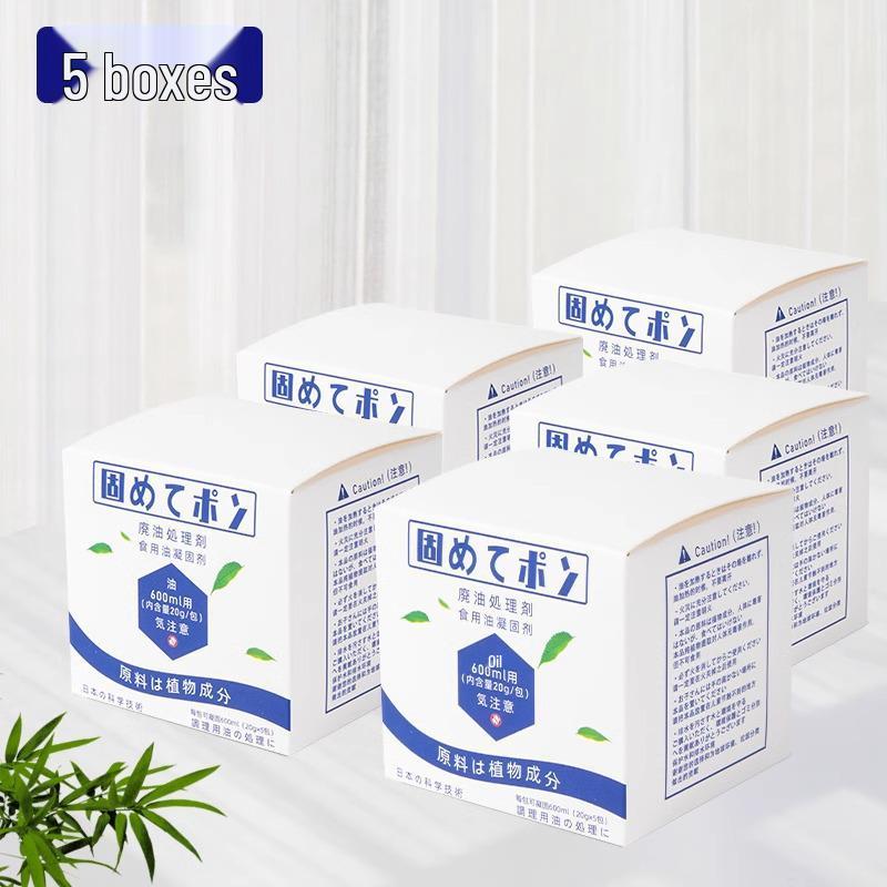 

Засіб для затвердіння відпрацьованої олії: Засіб для видалення плям від кулінарної олії та чистячий порошок