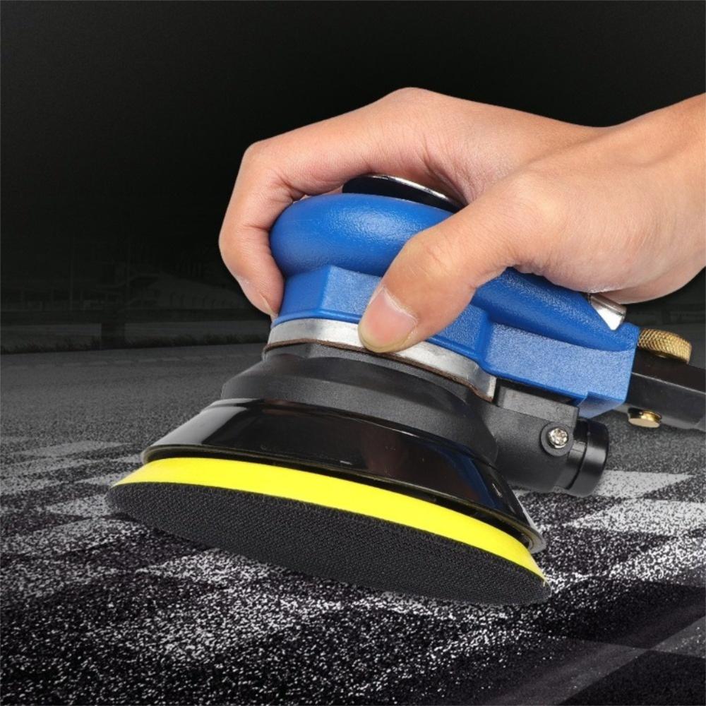 Metal Pneumatic Orbital Sander 12000rpm Polishing Machine Car Body Grinder  Professional Tool