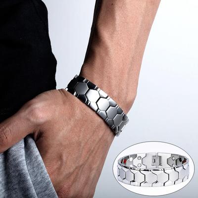 Männer Armband 3 in 1 Gesundheit Energie Armreif Arthritis Twisted Magnetische Exquisite Armband Männliche Geschenk Power Therapie Armband