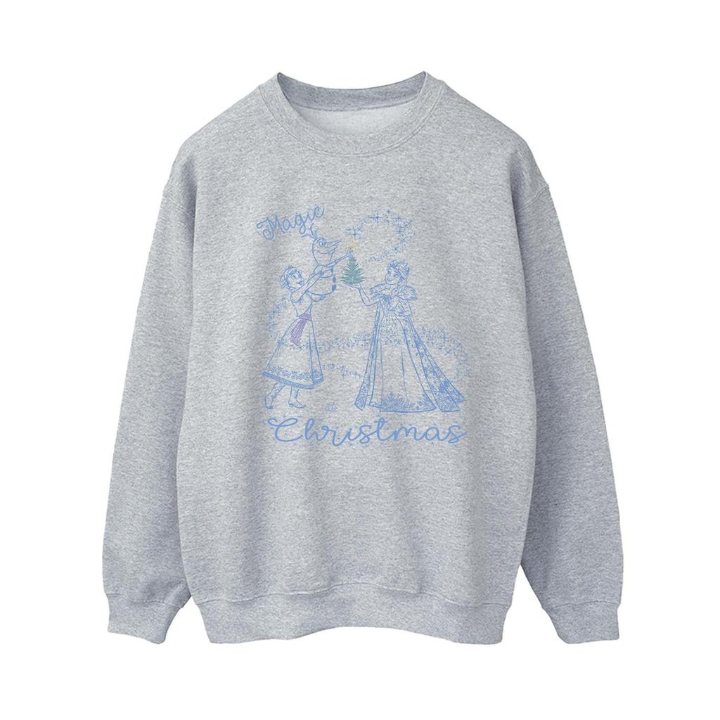 Disney Damen/Damen Frozen Magic Weihnachts-Sweatshirt