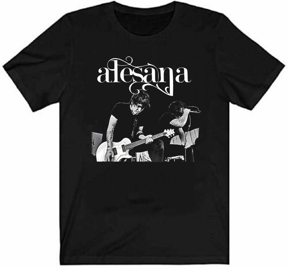 Hot Alesana Band Black Unisex T Shirt Short Sleeve All Size S To 5XL Unisex T-Shirt M