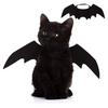 Cat Bat Wing Pet Cosplay Bat Costume Felt Dog Cat Bat Wings Apparel for Halloween Party Dress Up Accessory