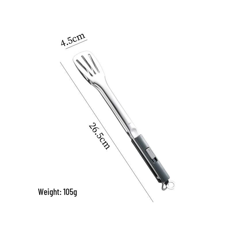 Anti-Scald 2-in-1 Stainless Steel Kitchen Tongs