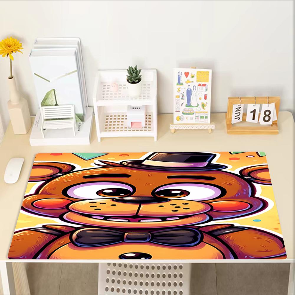 Five Nights At Freddy's Theme Mouse Pad, Non Slip Rubber Base, Multifunctional Office & Home Decor, Perfect for Workspace Personalization.