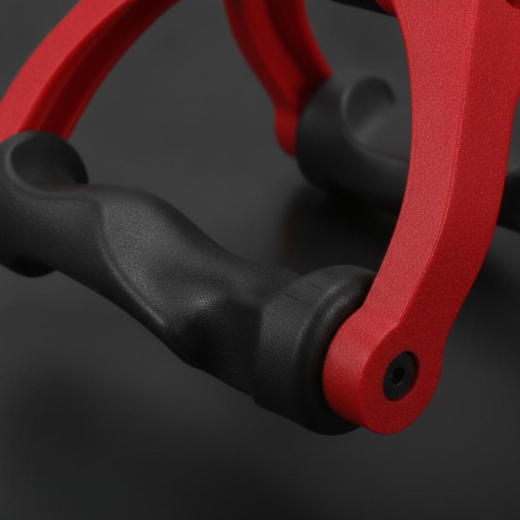 Heavy-Duty V-Shaped Cable Handle Ergonomic V-Bar Attachment Lat Pull