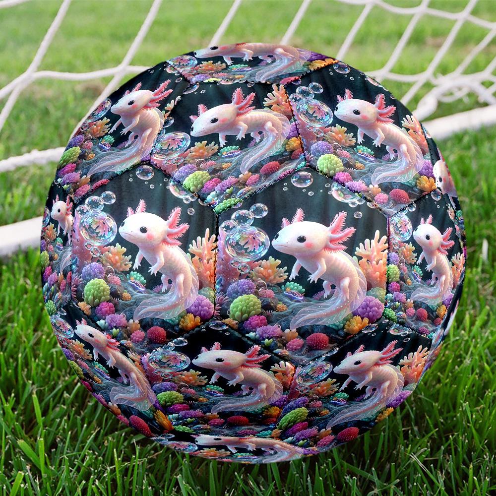 1pc Underwater Fantasy Theme Soccer Ball Football, Size 5, Lightweight PVC, Outdoor Training Soccer Ball,Gift c6594