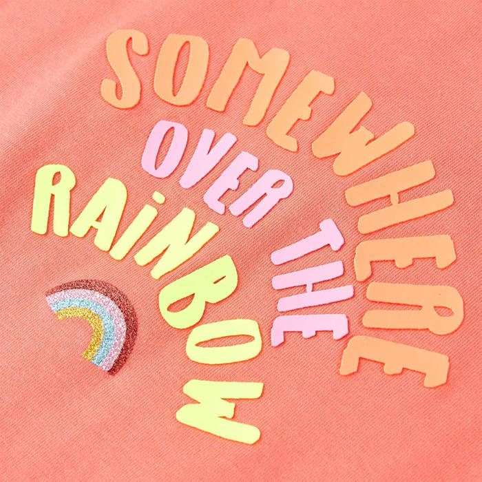 T-shirt pour enfants corail 92/104/116/128/140