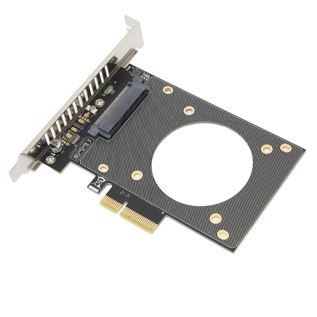 SSD Expansion Card PCIe X4 To NVME Riser Card Hollow Design Good Heat Dissipation for OS X for Win