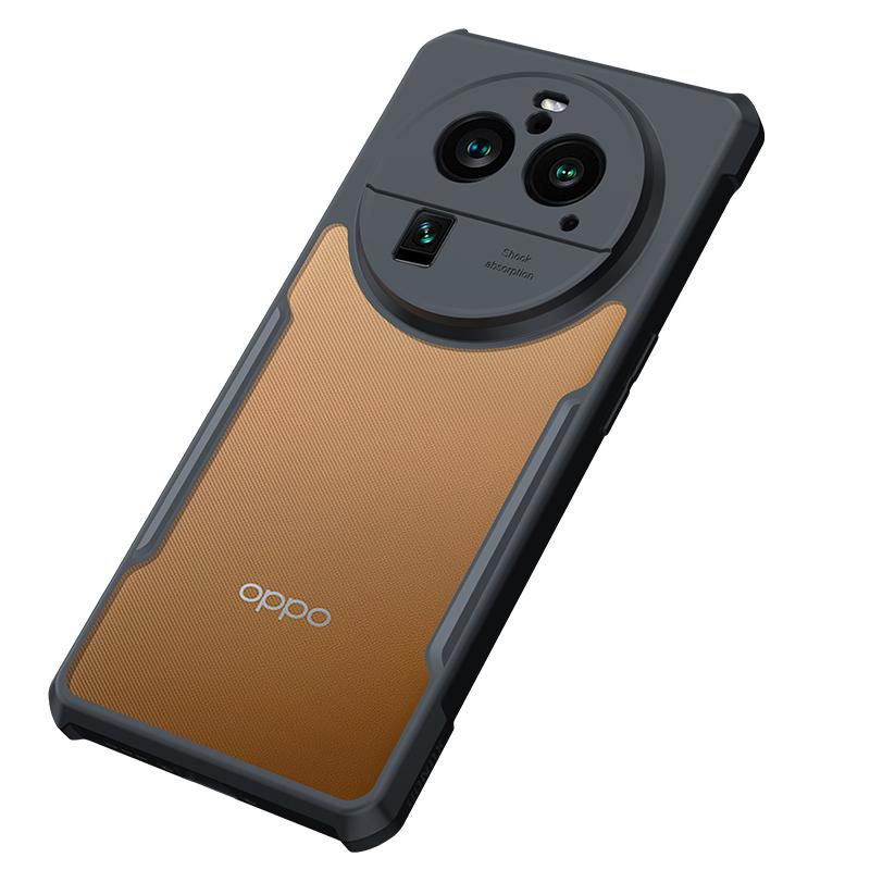 

XUNDD Защитный чехол для телефона Oppo Find X6 Pro Акрил+ТПУ Ударопрочная накладка для мобильного телефона A