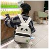 Cute Panda Bag Cartoon Backpack Ins Girl Soft Mini College Middle School Students Small Schoolbag