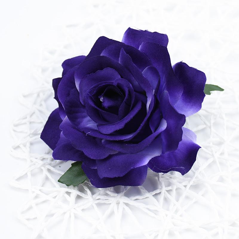 10 cm Hohe Qualität Seidenrosen Blumenwand Hochzeit Heimdeko Weihnachten DIY Brosche Brautaccessoires Ausverkauf Künstliche Blumen