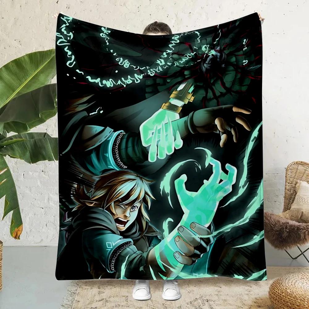 Hot Game Z-ZeldaPrinted Blanket Picnic Blankets Warm Blanket Soft and Comfortable Blanket Home Travel Birthday Gift