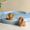 1pc Cypress Wood Elephant Figurine | Mother'S Day Gift, Versatile for Various Room Types, Living Room Decoration, Home Decor