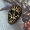 20PCS DIY 15.66 X 25.24mm Punk Studded Rivet Gothic Ornaments / Shoes Accessories88 Ghost Head Bronze