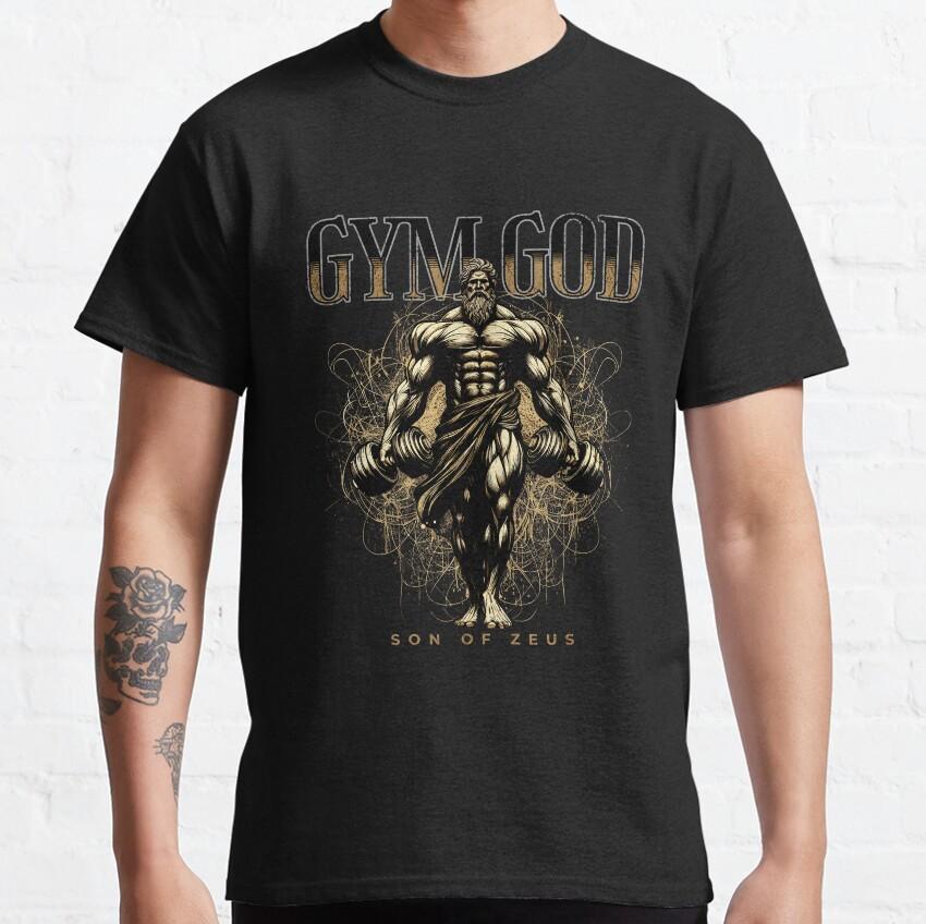 VERY HARD bodybuilder motivation bodybuilding print plus size T-shirt for gym muscle strength weightlifting sculpted physique