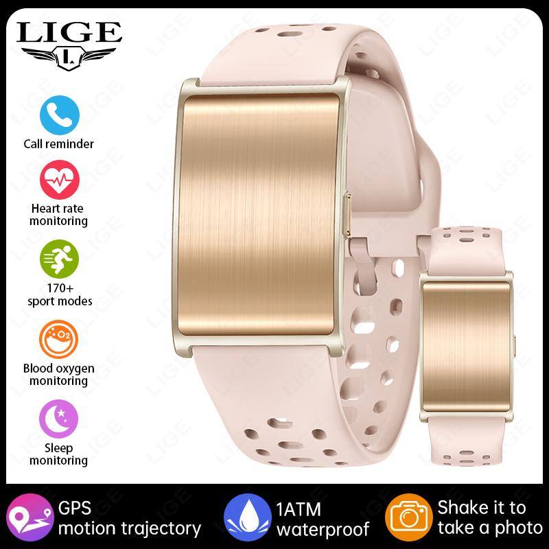 No Screen Smart Watch Woman Outdoors Sports Fitness Heart Rate Monitor 1ATM Waterproof New Smartwatch For Andrio IOS
