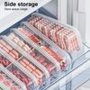 1/3/5Pcs Food Fruit Storage Box Multiple Compartments BPA Free Transparent Design Portable Refrigerator Freezer Organizer