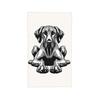 The Rhodesian Ridgeback Soft Face Towel Quick Dry Pool Bath Cotton Towels Absorbent Quick