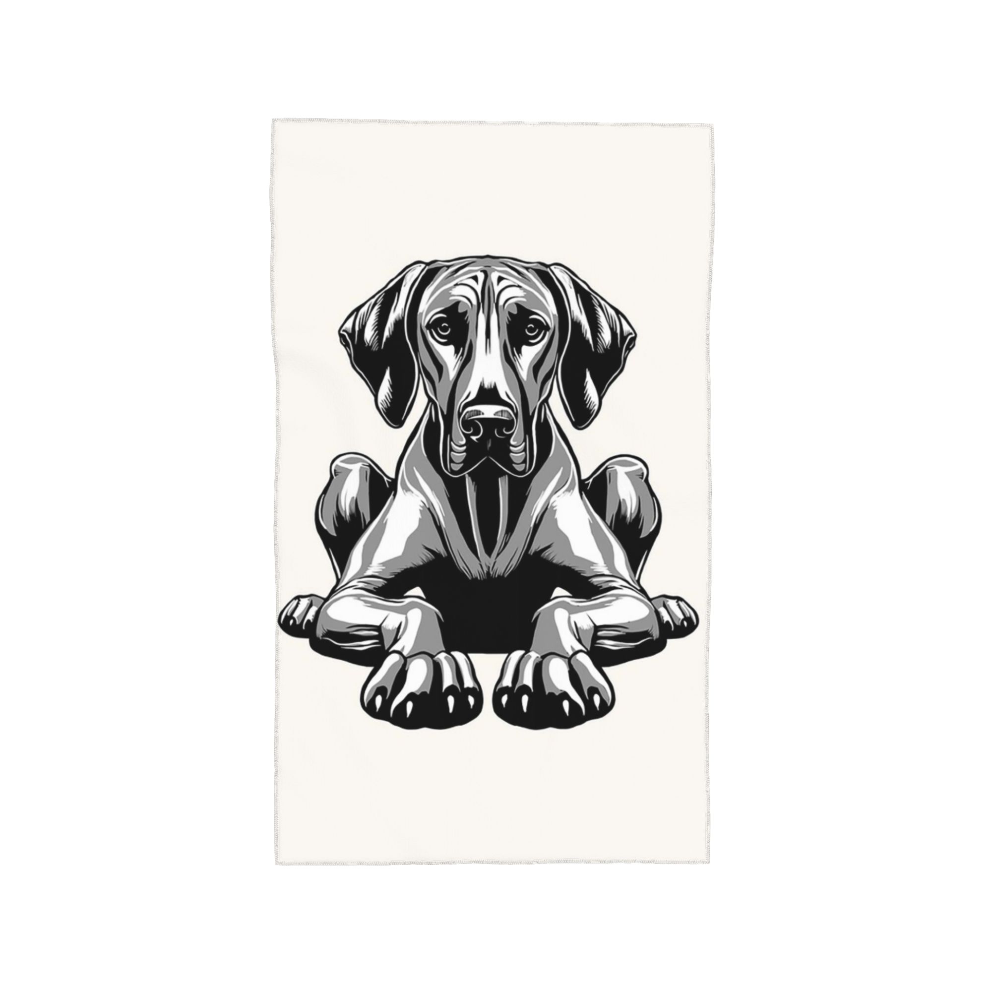

The Rhodesian Ridgeback Soft Face Towel Quick Dry Pool Bath Cotton Towels Absorbent Quick W30*H60(CM)