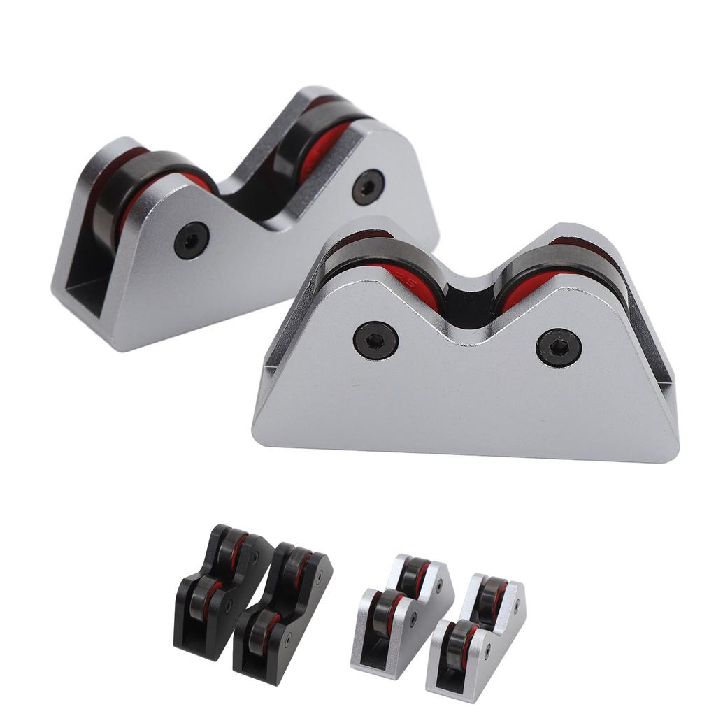 2PCS Billiard Cue Straightness Checker Stainless Steel Pool Cue Stick Shaft Roller Straightness Dete