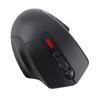 Wireless Mouse 2.4G Wireless Transmission Three DPI Adjustable Ergonomic Design Gaming MouseBlack