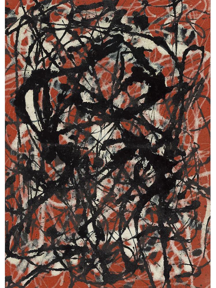 

Джексон Поллок знаменитое произведение искусства холст живопись граффити абстрактное настенное искусство для гостиной украшение дома 70x100cm No Fram