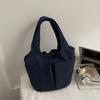 Lightweight Multi-Pocket Nyl Handbags for Women Simple Solid Color Ladies Lunch Box Versatile Female Casual Travel Tote Bag